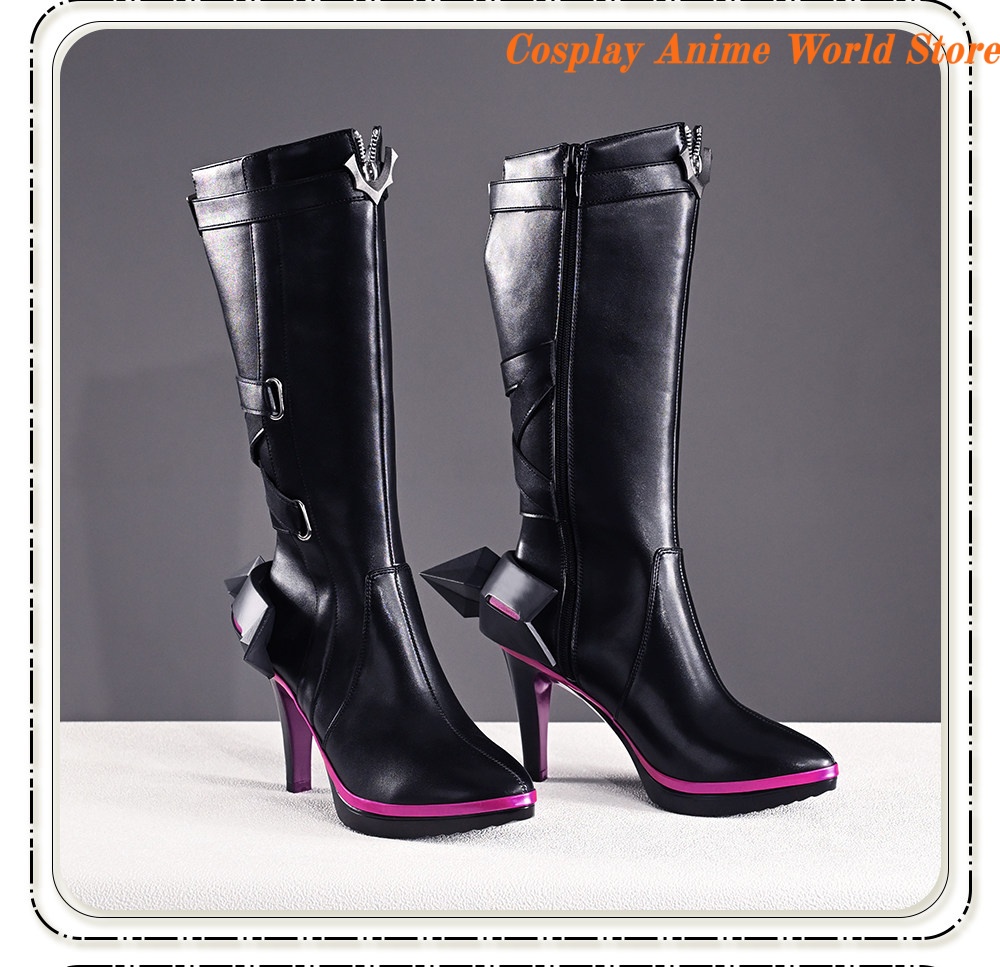 Men Shoes Boots - Scarpe cosplay Laevatain Arknights Endfield Game,