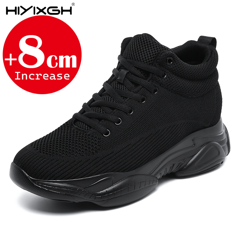 Men'S Shoes To Increase Height - Sneakers con Rialzo Interno 8cm per