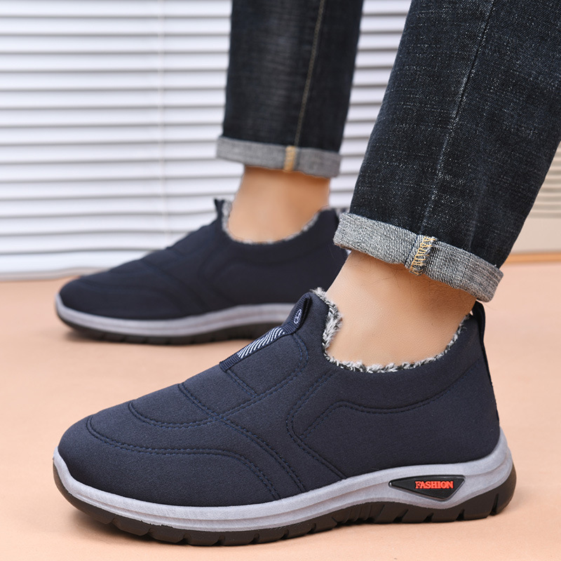 Men Shoes Boots - Scarpe invernali in cotone con fodera