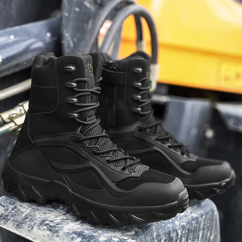 Men Shoes Type - Scarpe da uomo Stivali tattici Stivali