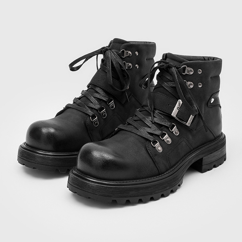 Men Shoes Type - Stivali in pelle da uomo di