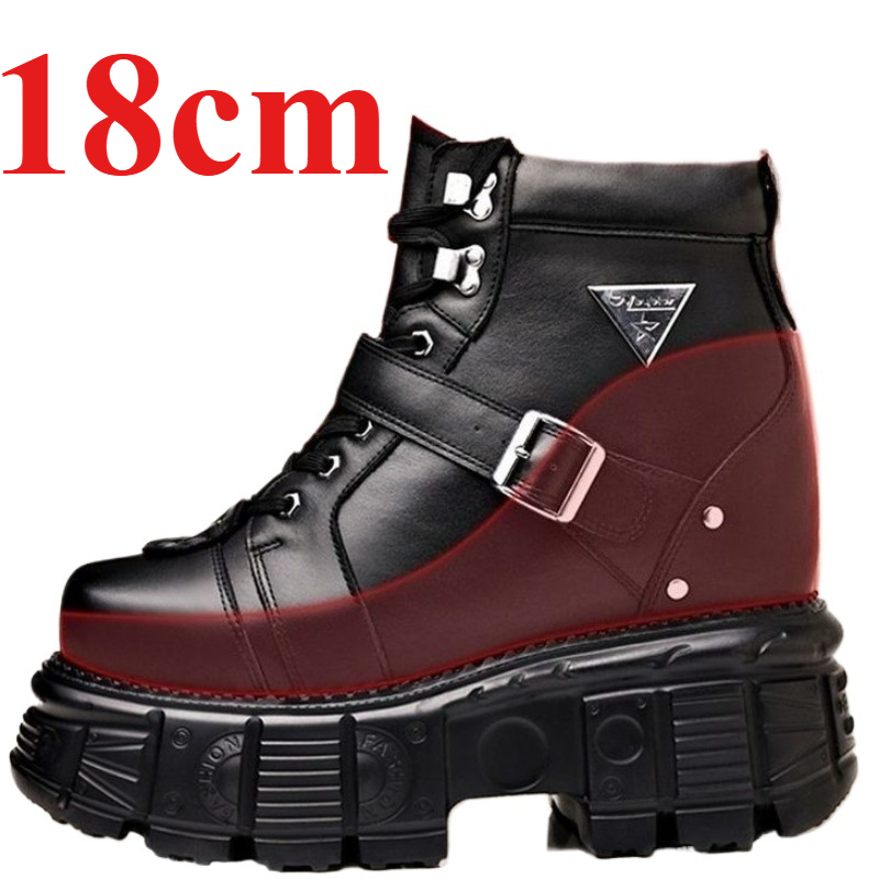 Men Shoes Boots - Stivali da Moto in Vera Pelle
