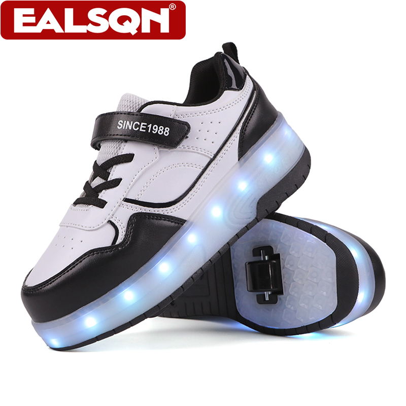 Men Shoes Size - Nuovi Pattini a Rotelle LED per