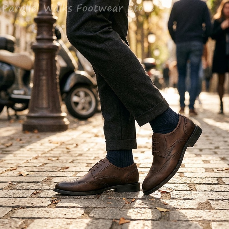 Scarpe Derby Brogue da uomo, e - Men Shoes For Wedding recensione e prezzo