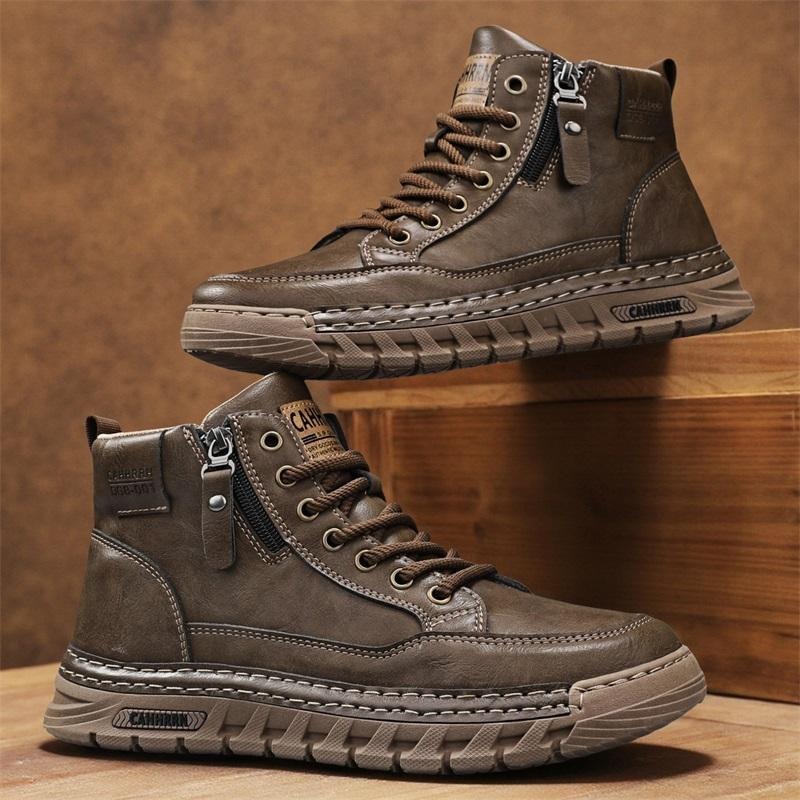 Stivali da uomo in pelle alti  - Men Shoes Type recensione e prezzo