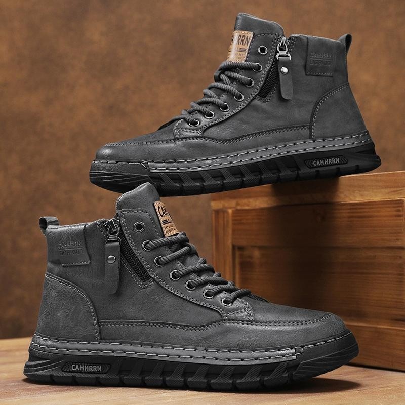 Stivali da uomo in pelle alti  - Men Shoes Type recensione e prezzo