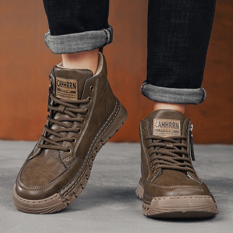Stivali da uomo in pelle alti  - Men Shoes Type recensione e prezzo