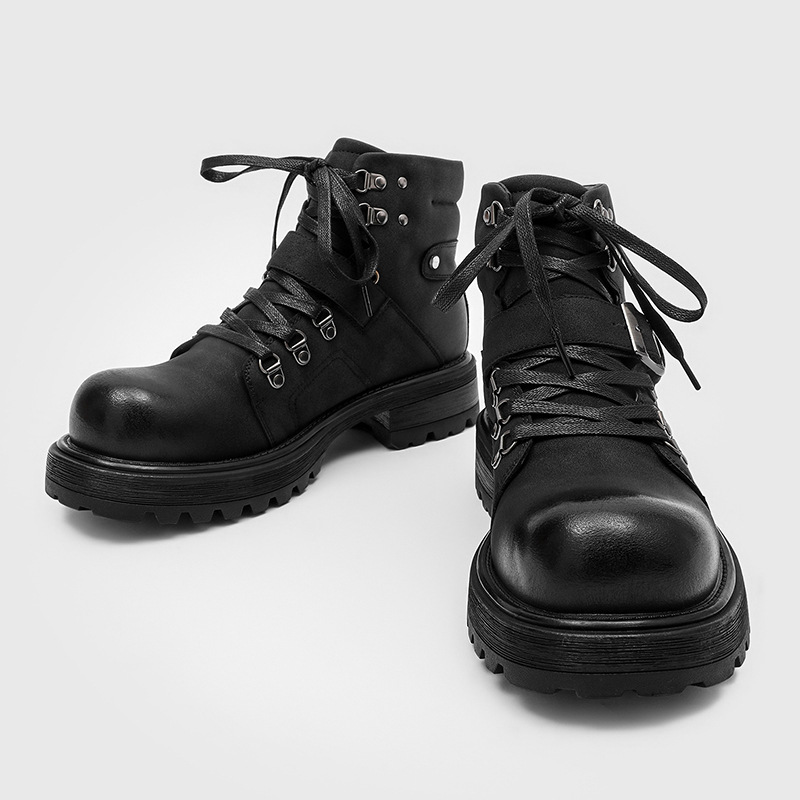 Stivali in pelle da uomo di ma - Men Shoes Type recensione e prezzo
