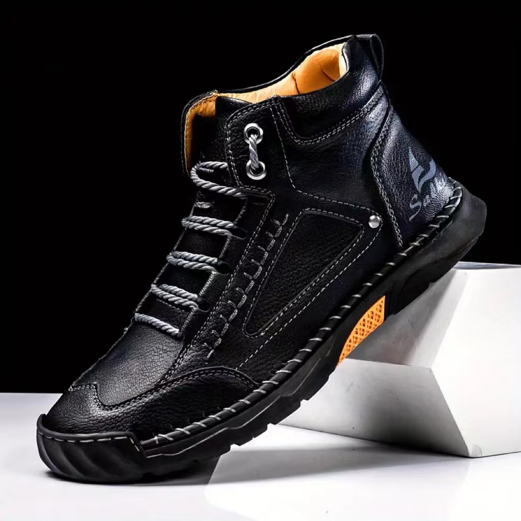 Stivali cuciti a mano da uomo  - Men Shoes Boots recensione e prezzo
