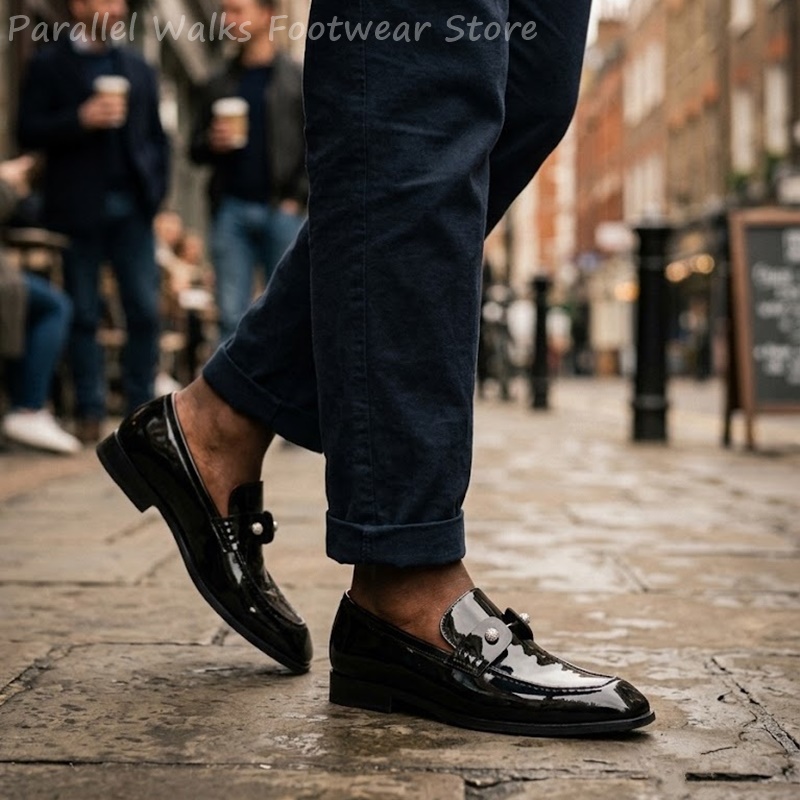 Mocassini da uomo neri in fint - Men Shoes For Wedding recensione e prezzo