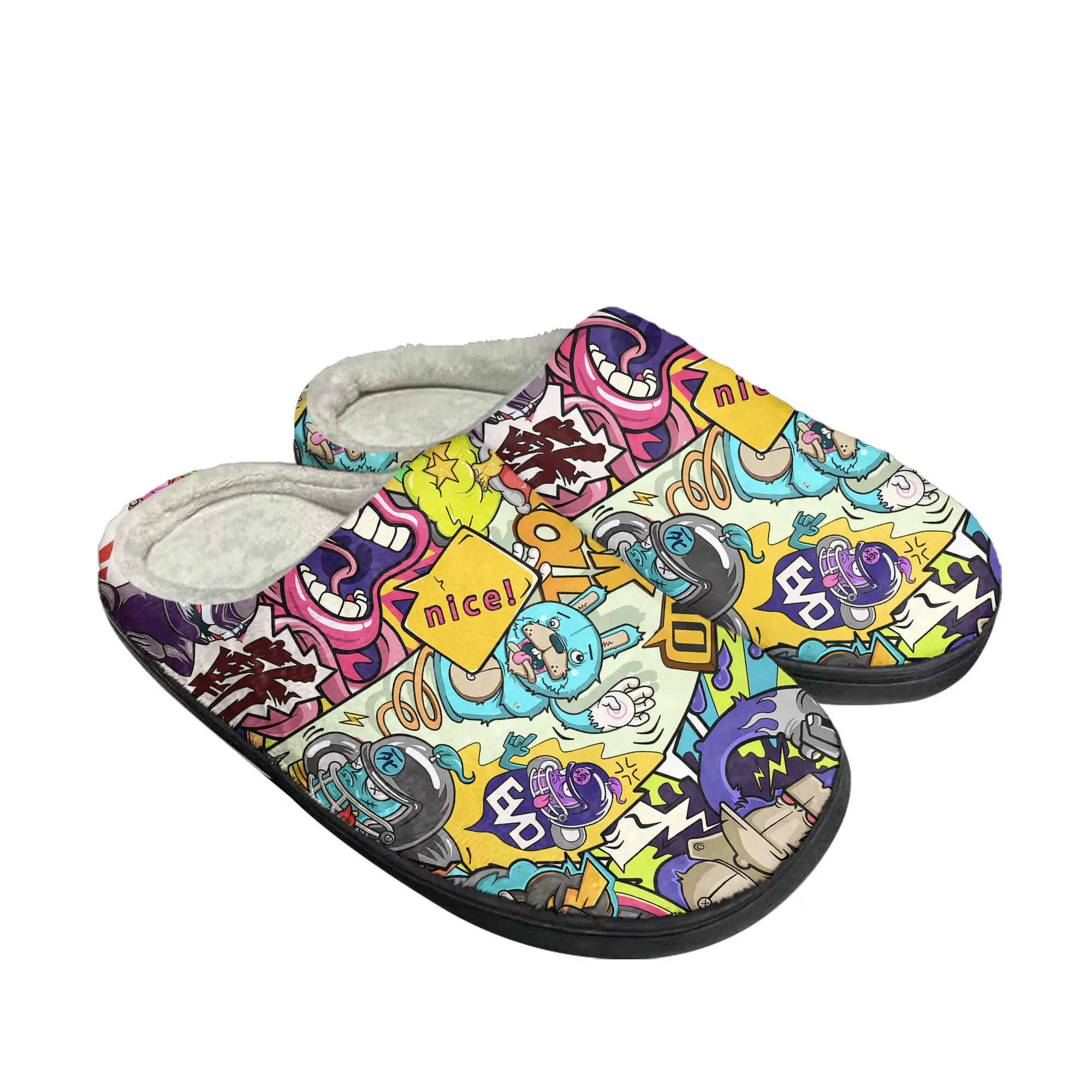 Street Art Graffiti Home Panto - Men Shoes High recensione e prezzo