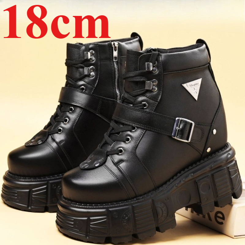 Stivali da Moto in Vera Pelle  - Men Shoes Boots recensione e prezzo