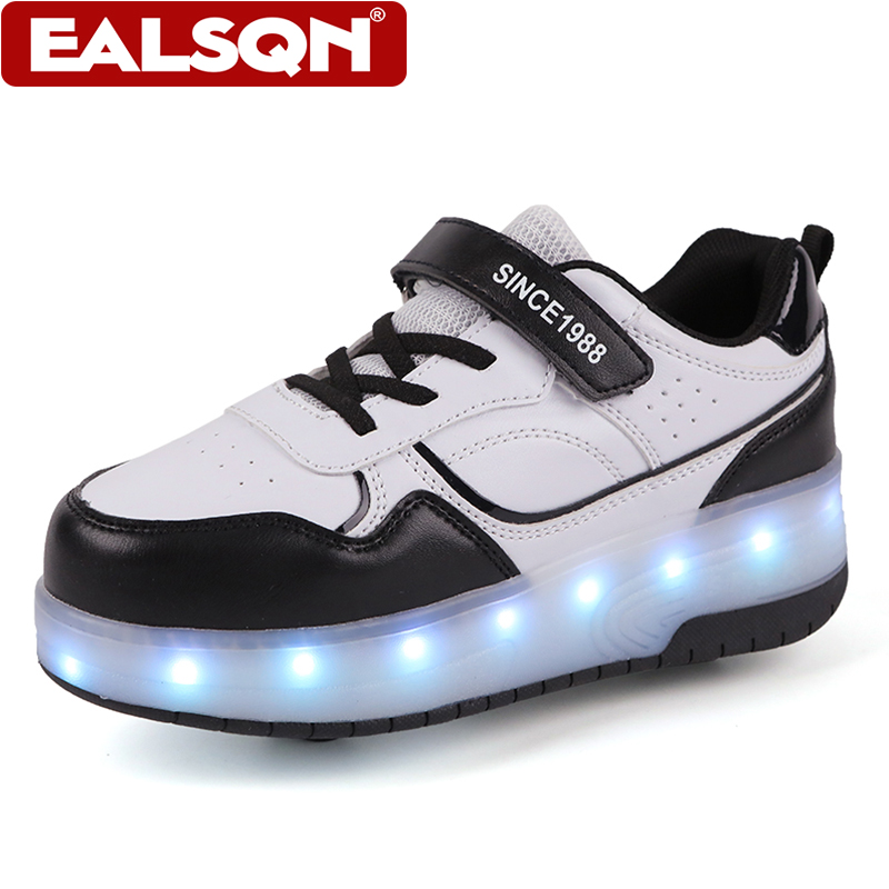 Nuovi Pattini a Rotelle LED pe - Men Shoes Size recensione e prezzo