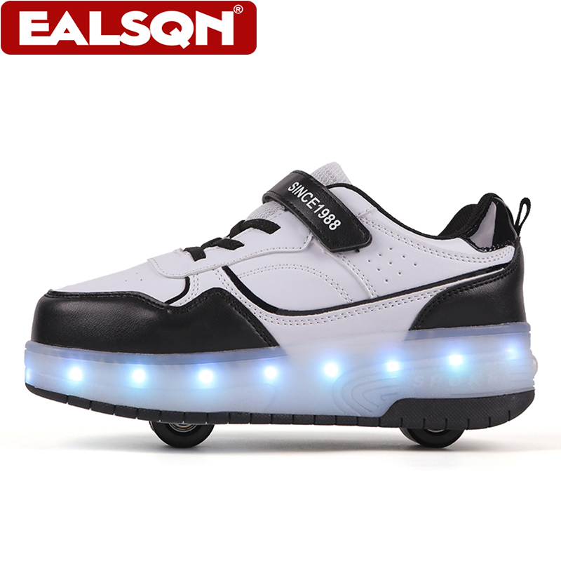 Nuovi Pattini a Rotelle LED pe - Men Shoes Size recensione e prezzo